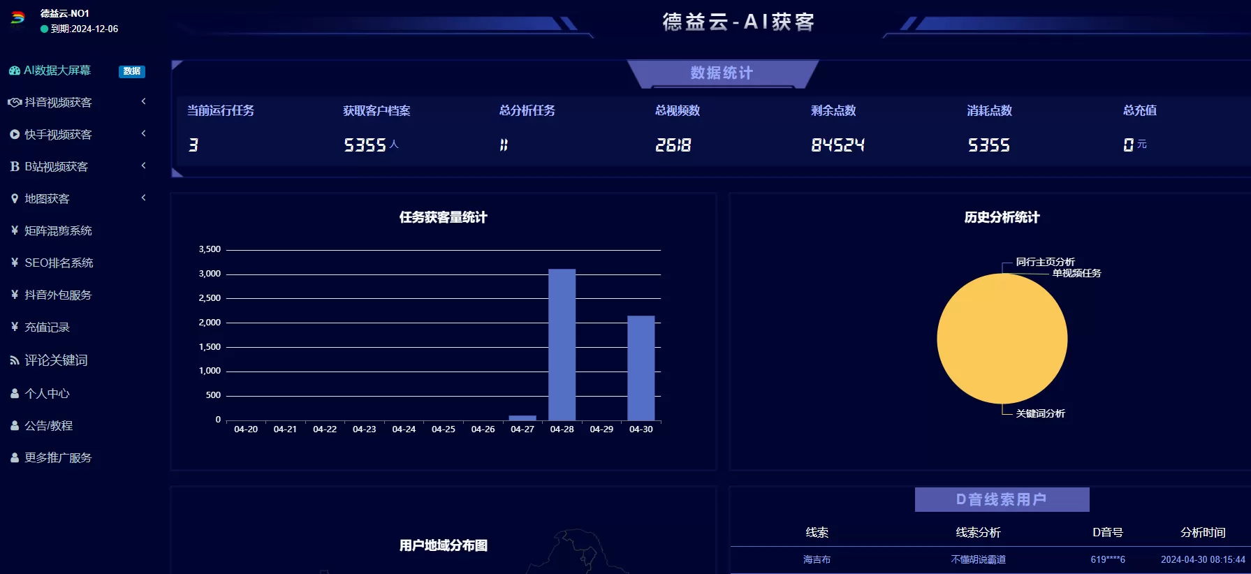 抖音/快手/B站短视频截流软件(图2)