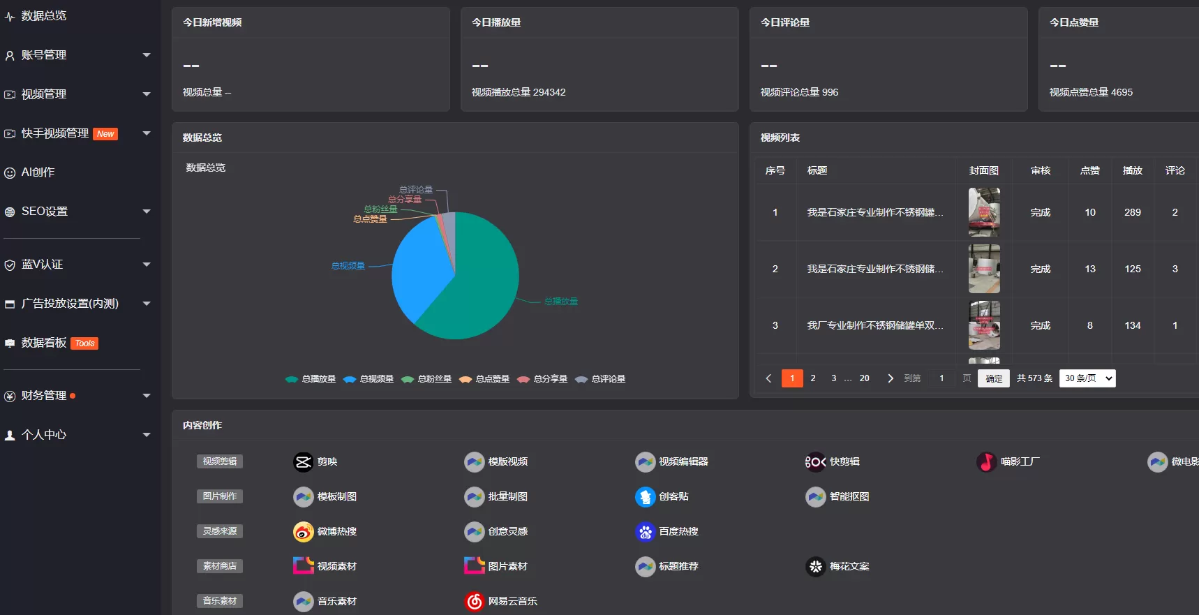 德益云抖音快手SEO优化排名系统（图文教程）(图1)